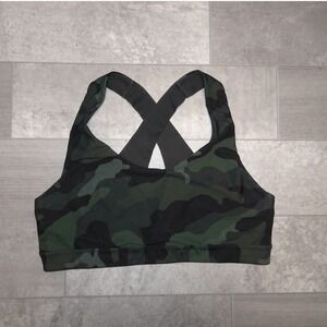 Old Navy Active Camouflage Sports Bra Women's Size L